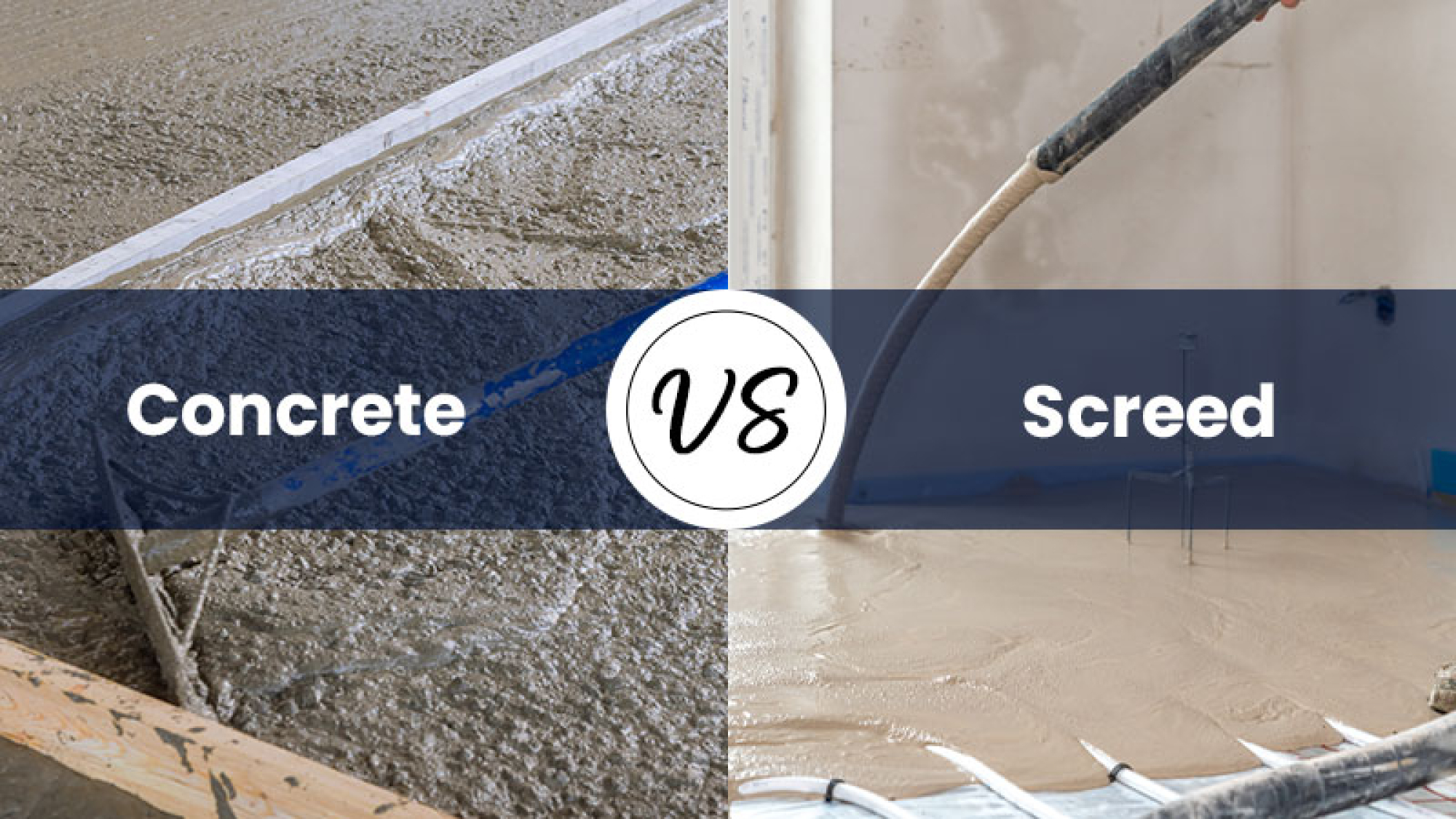 concrete vs screed