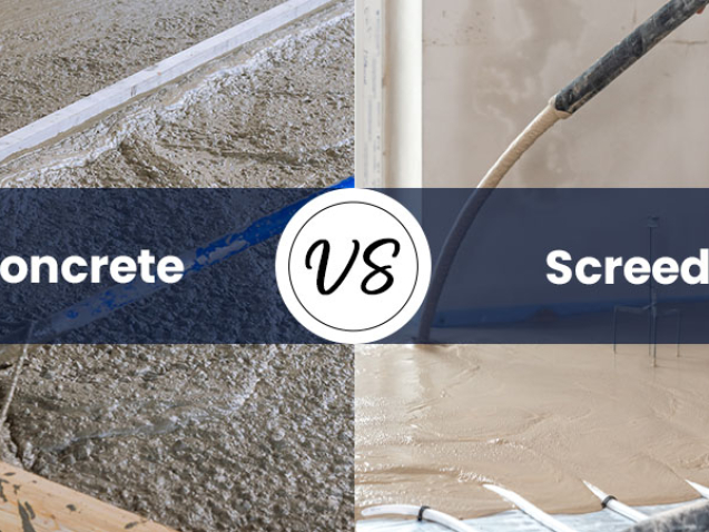concrete vs screed